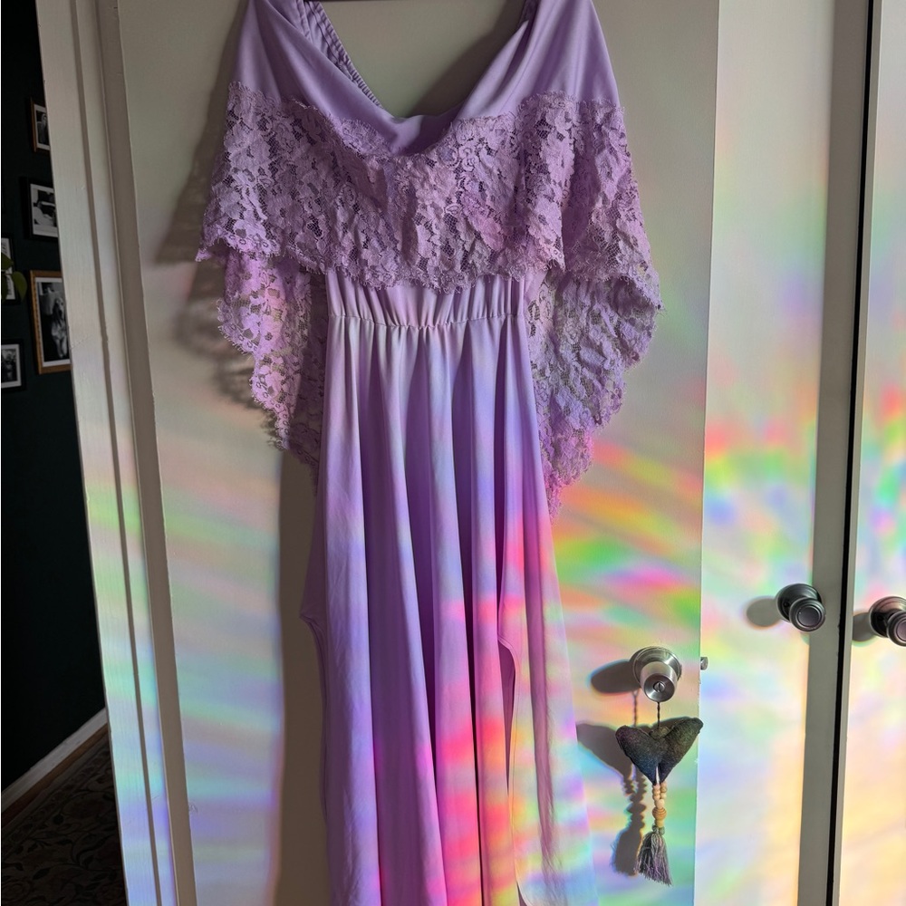 One of a kind Lavender Lace Dress